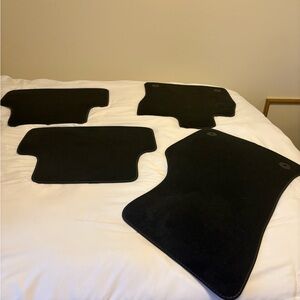 Black 2024 Audi S3 Mats